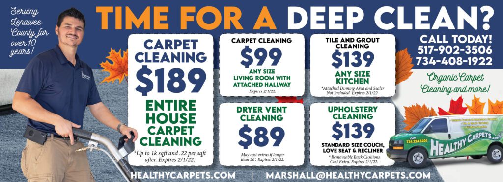 Healthy Carpets Coupons