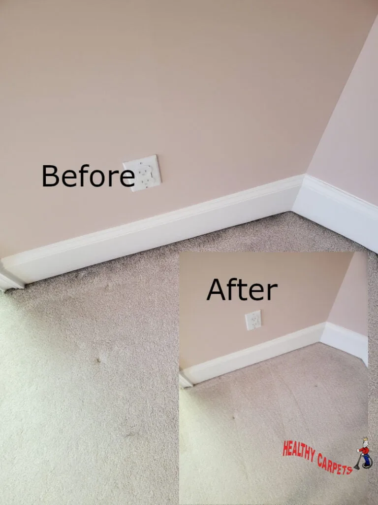 What is filtration soil line on carpets