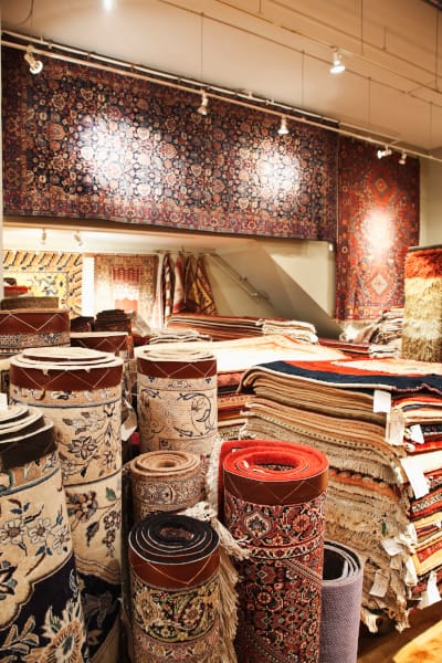 Rotate your area rugs every few months