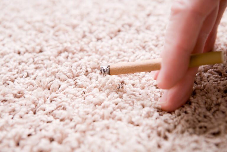 Remove smoke odor from carpets