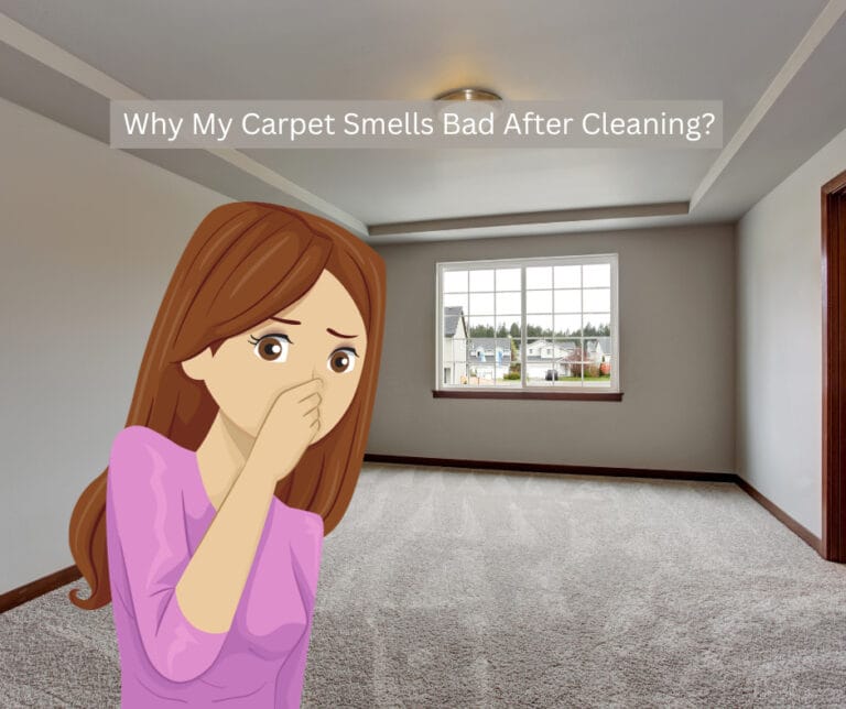 carpet smell really bad after carpet cleaning